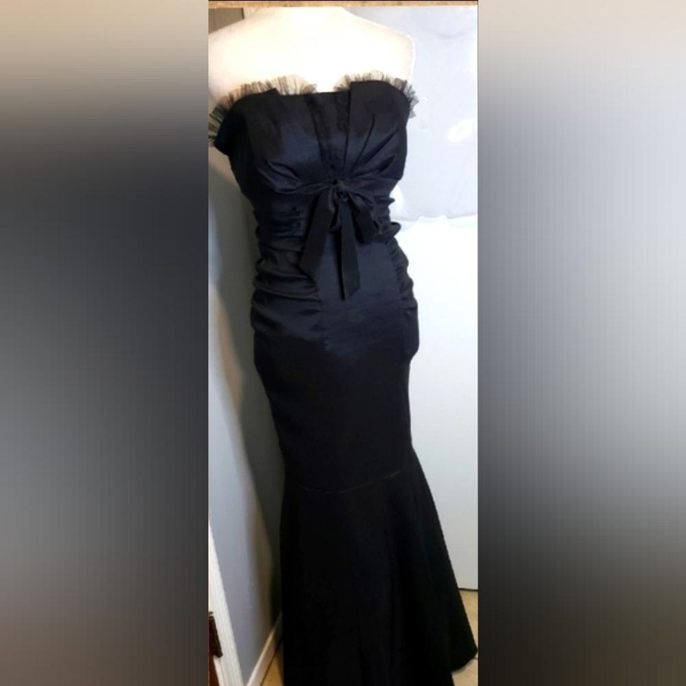90'S Dancing Queen Gown LBD - Picture 7 of 13